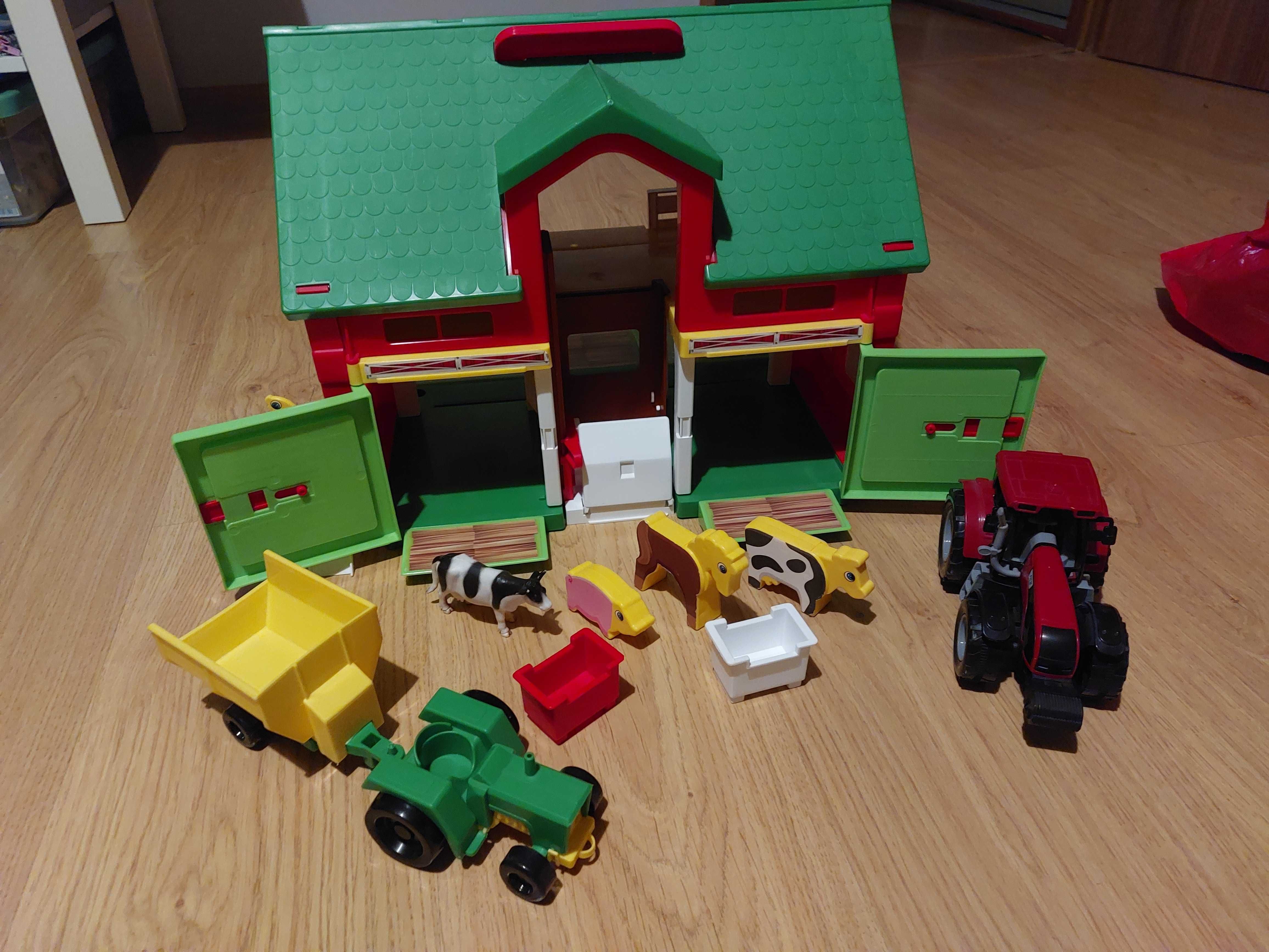 Wader, Play House, Farma, traktor, klocki