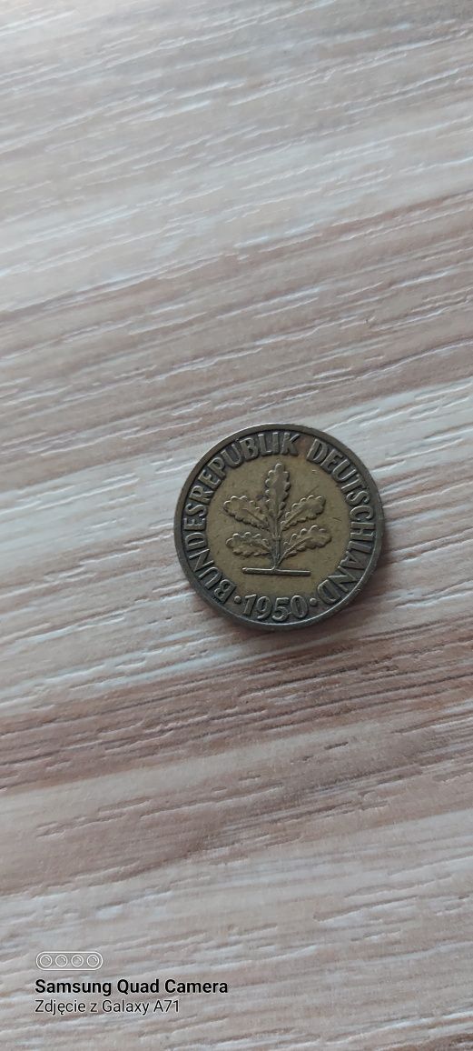 10 Pfennig 1950 r