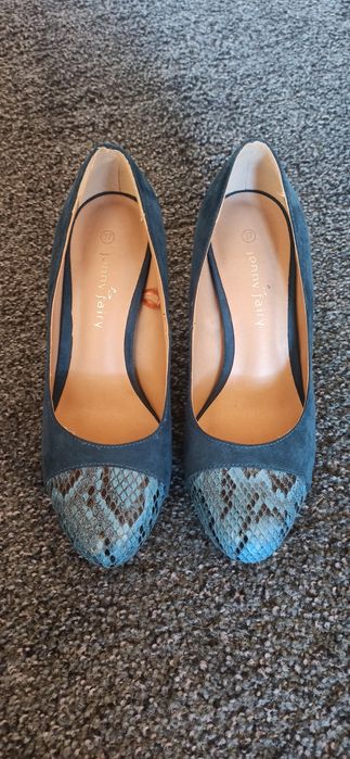 Szpilki niebieskie rozm. 37