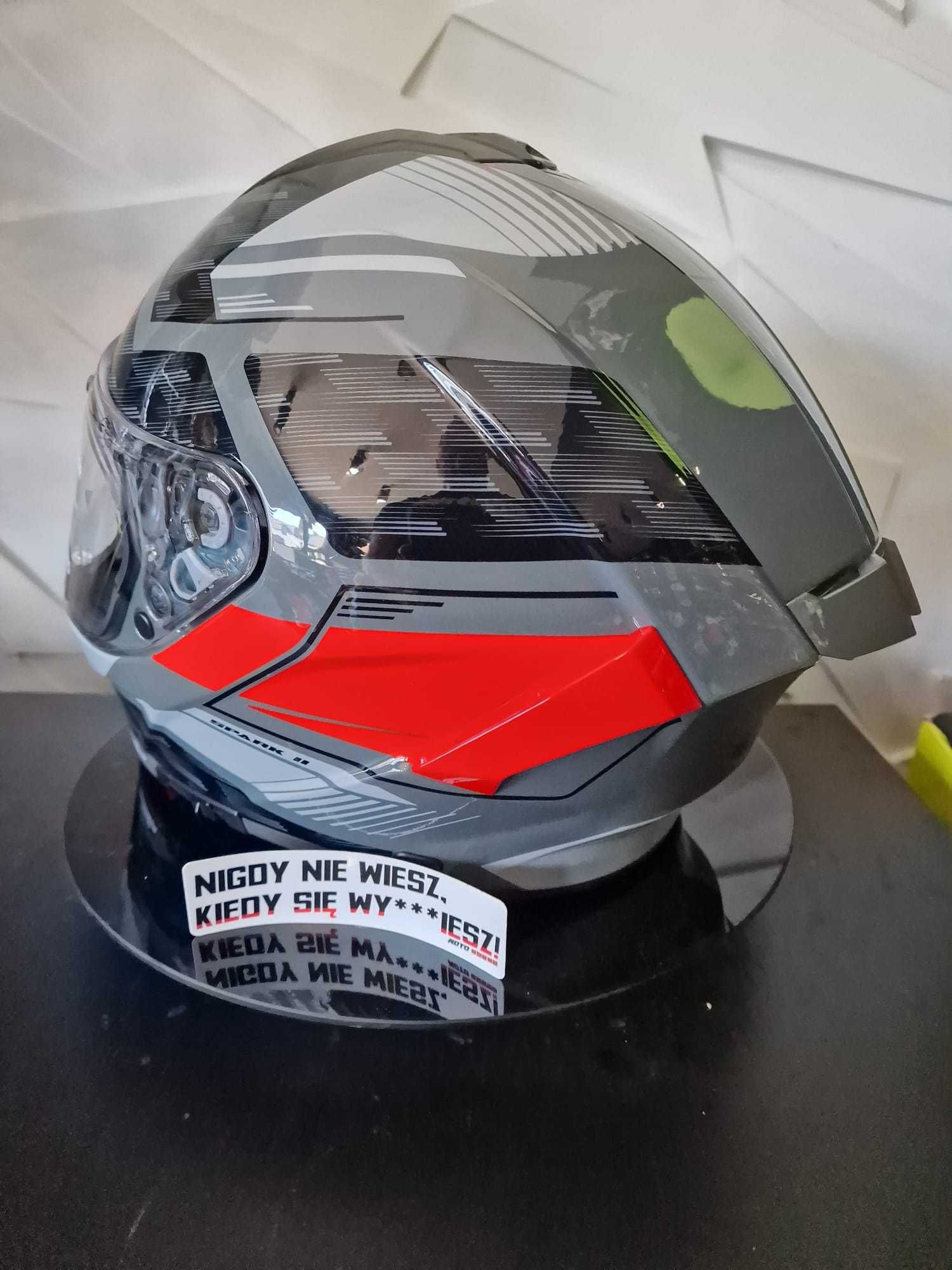 Kask AIROH SPARK 2 ZENITH red gloss rozmiary XS'S'M'L'XL'XXL