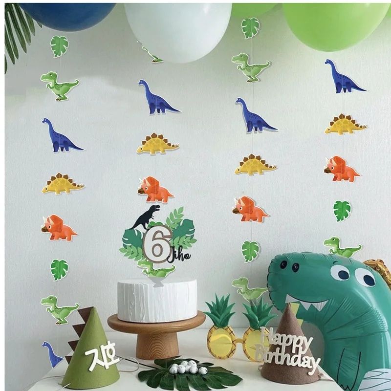 Декор на день рождения динозавры пиньята