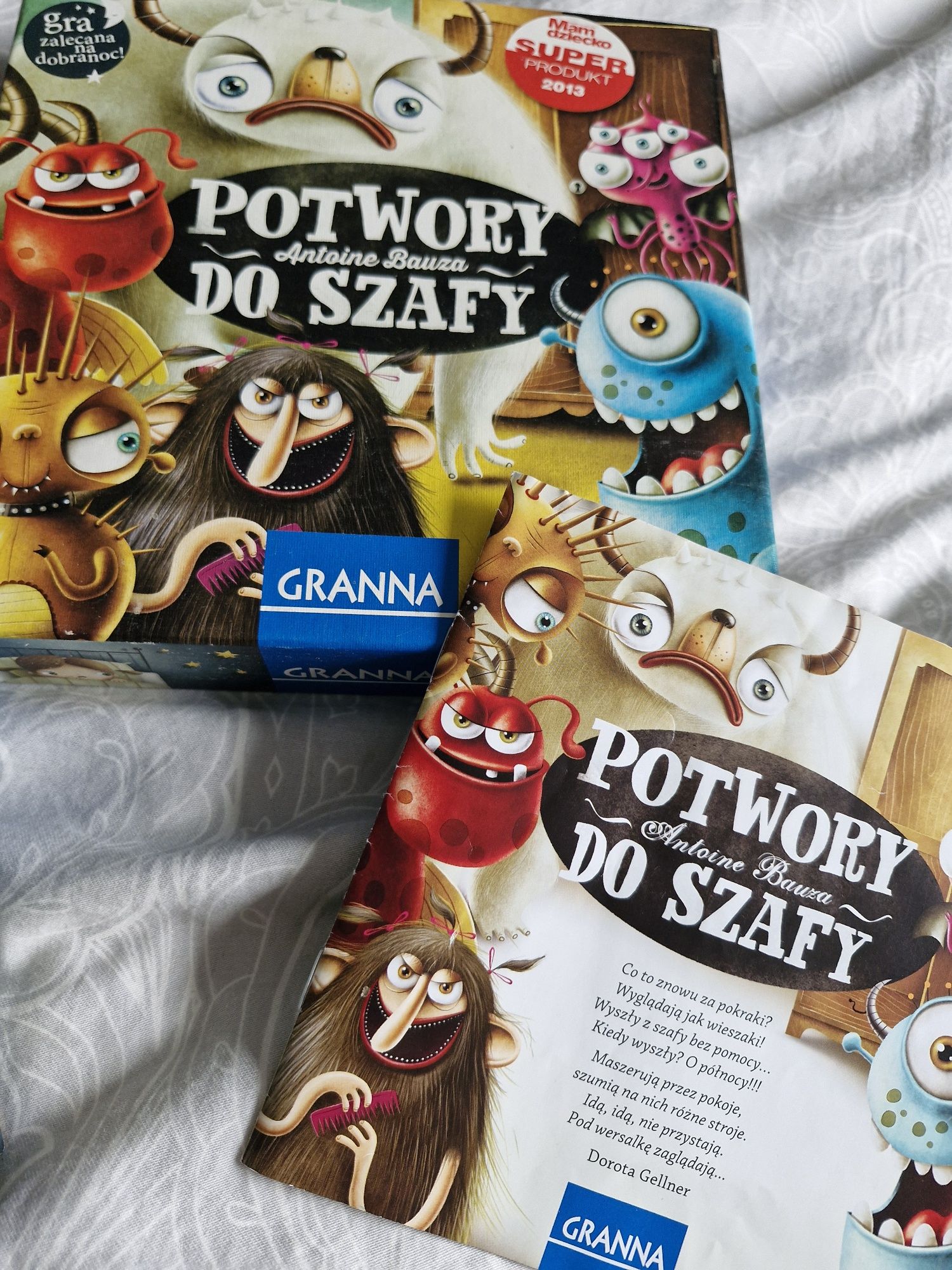 Gra Potwory do szafy  granna
