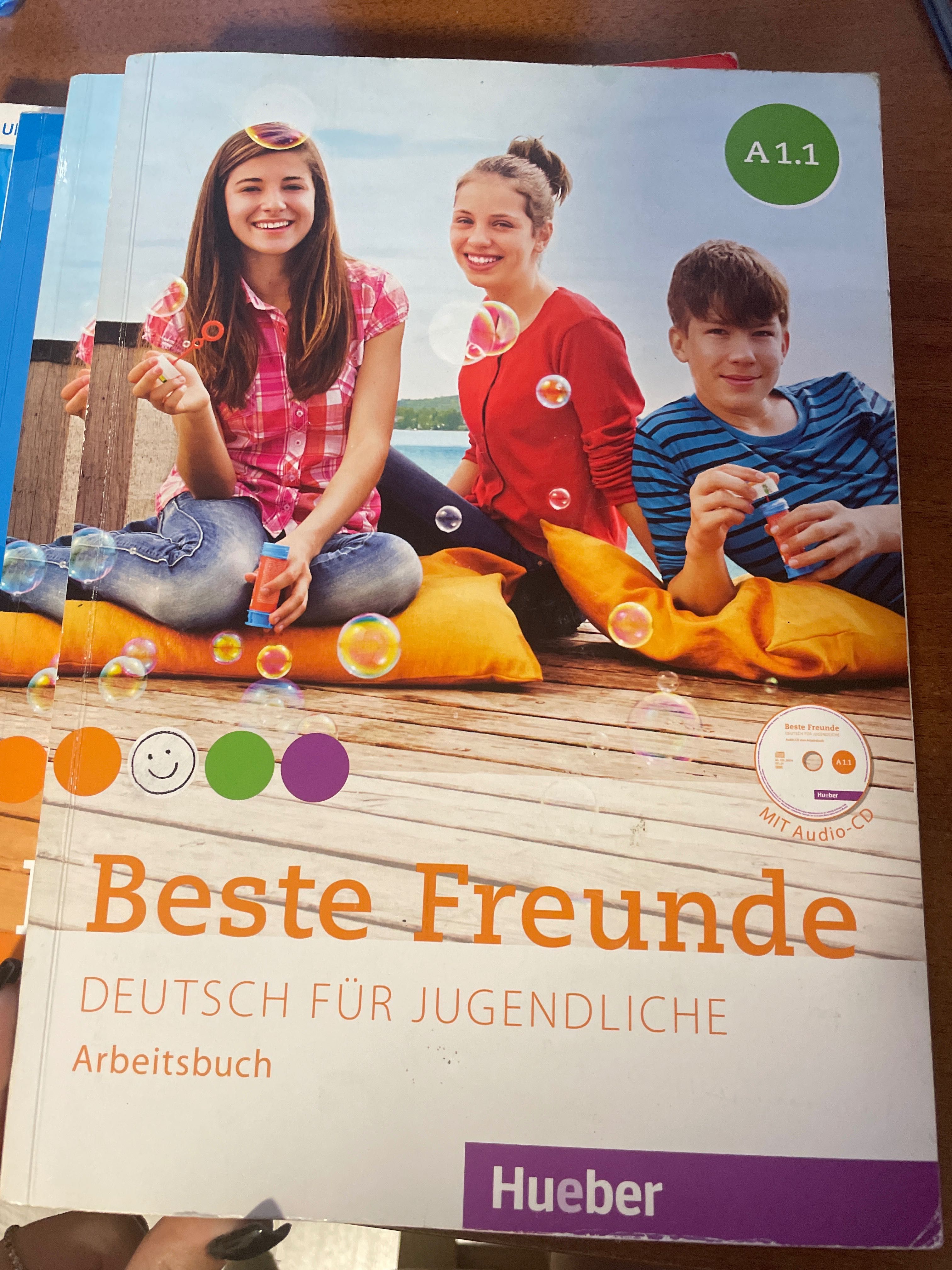 Книжки з німецької Beste Freunde. Arbeitsbuch i Kursbuch