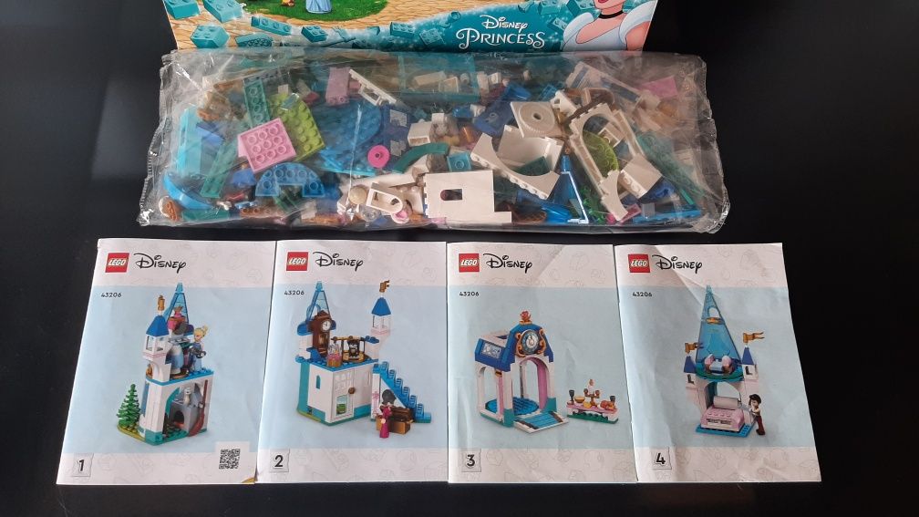 Конструктор Lego Disney Princess 43206 Замок Попелюшки. Оригінал