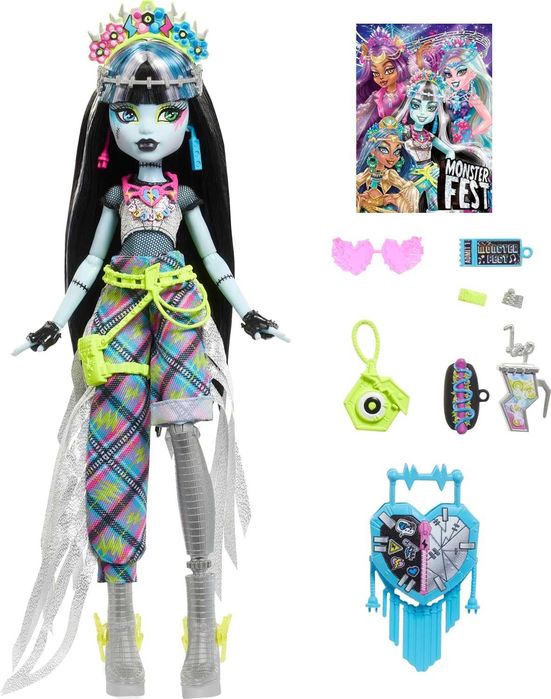 Лялька Монстер Хай Френкі Клео Клодін Фестиваль монстрів Monster High