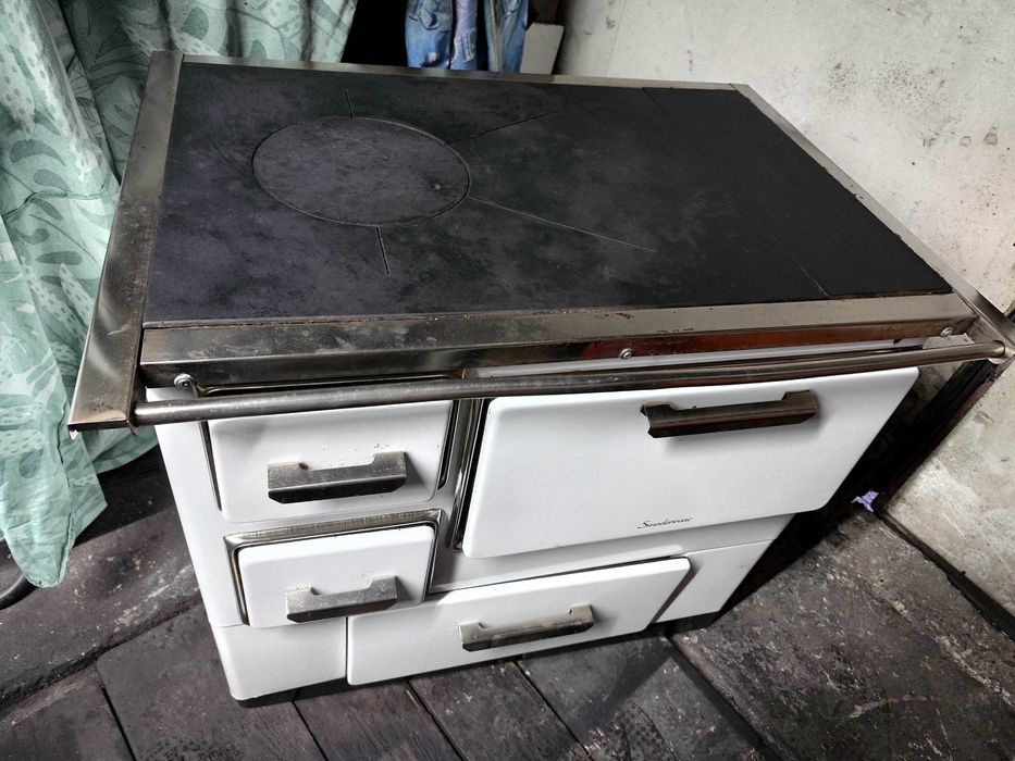 Kuchnia polowa trzon drewno węgiel westfalka piec kuchenny transport