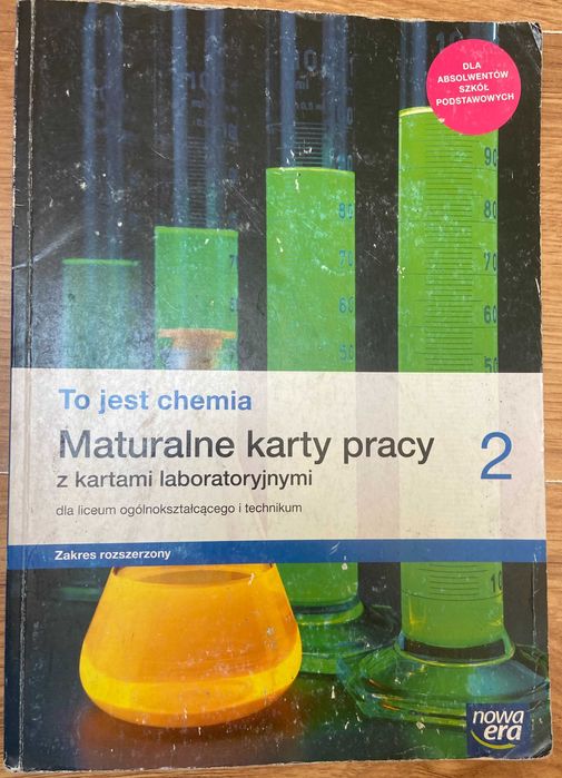 To jest chemia 2 Maturalne karty pracy zakres rozszerzony nowa era