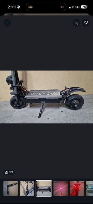 Trotinete Duotts d88