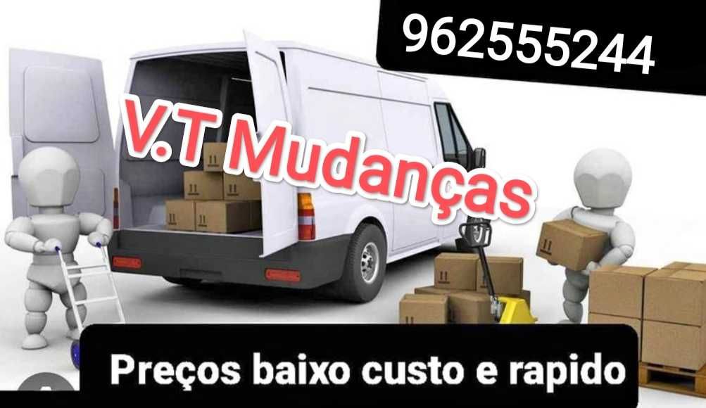 Frete mudanças ou transportes