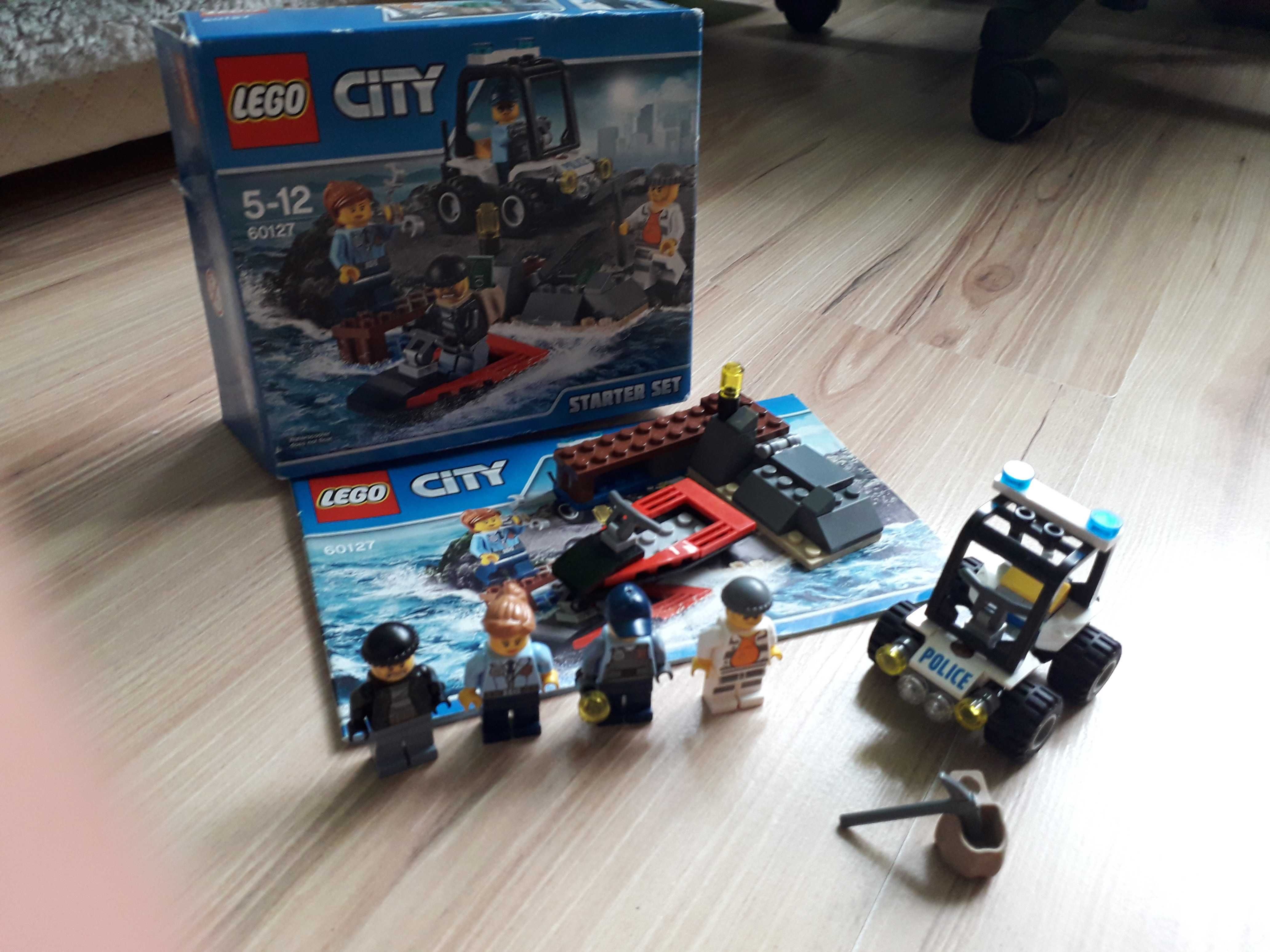 Lego city 60127 Więzienna wyspa zestaw startowy.