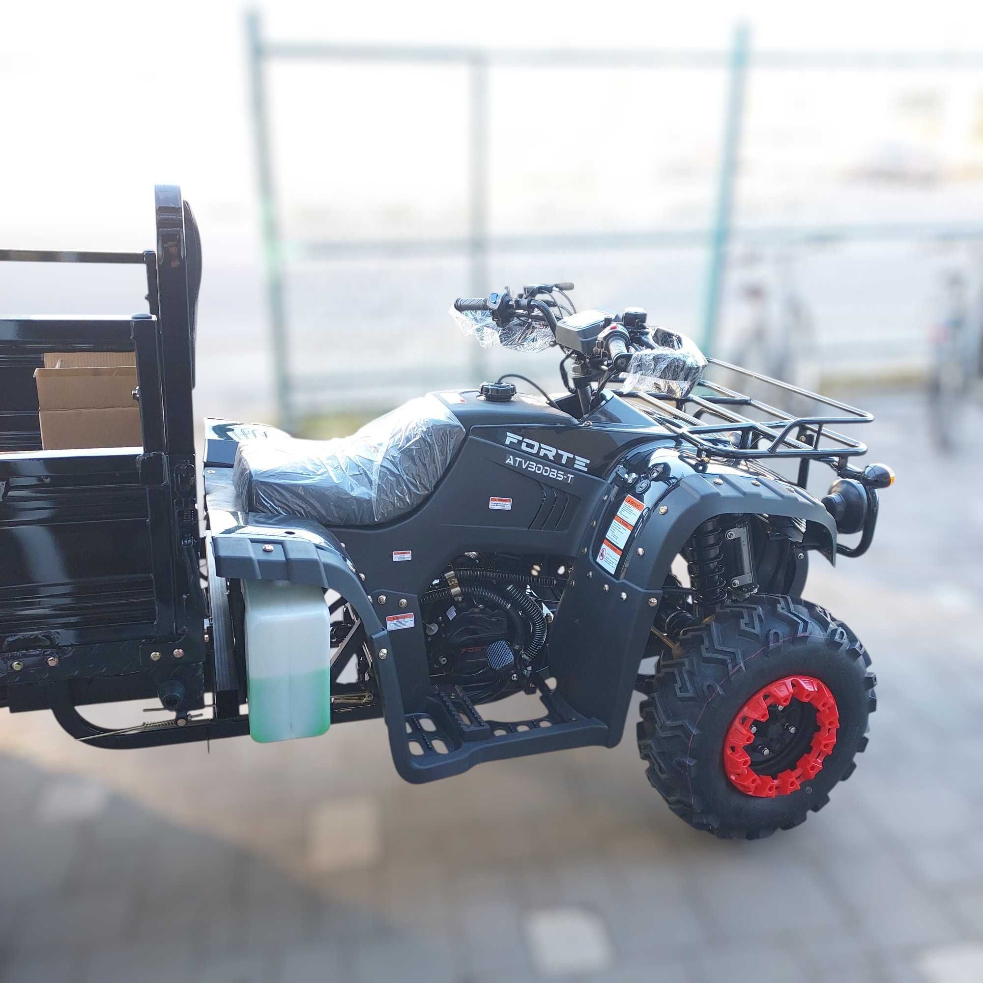 Квадроцикл FORTE ATV-300BS-T, водяне охол., повний привід, гарантія