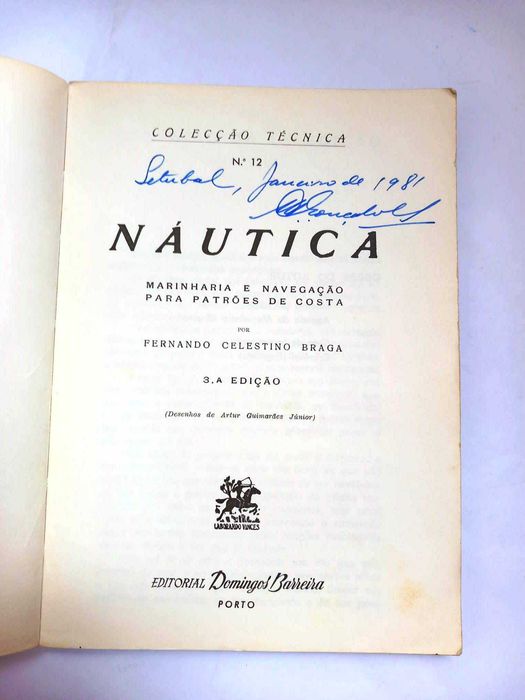 Livro NÁUTICA . Marinharia e Navegação para patrões de costa