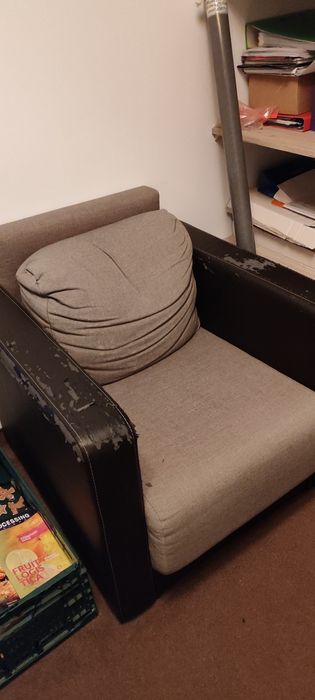 Dwa używane fotele oddam za darmo