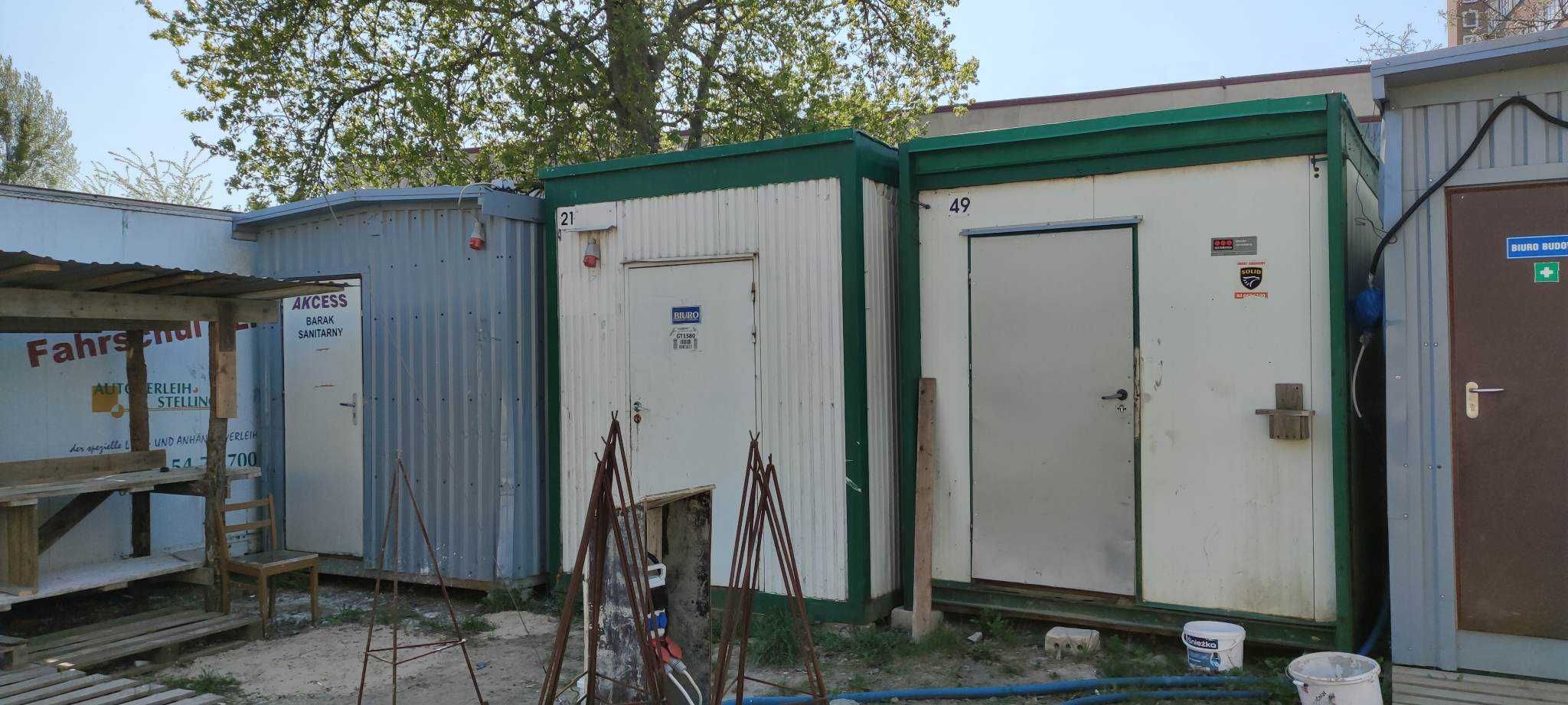 barak biurowy, sanitarny, budowlany, kontener