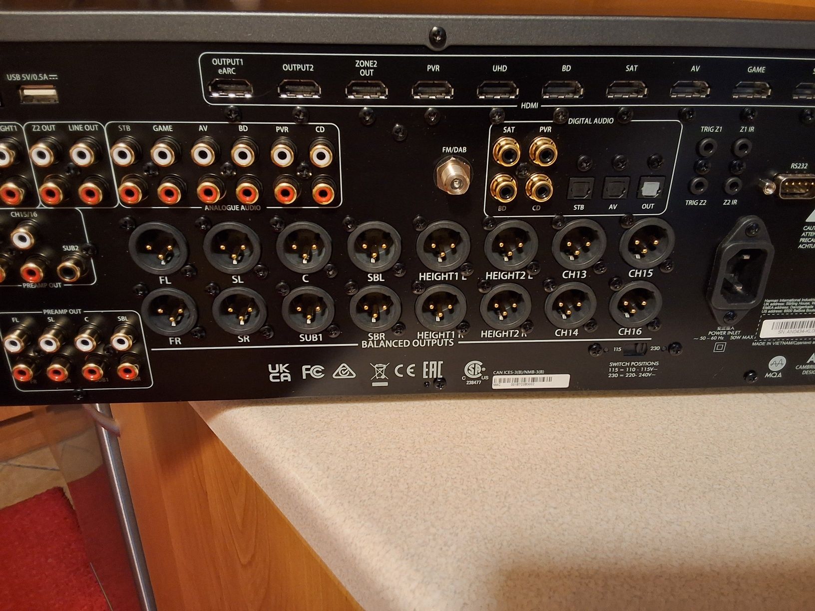 Szpredam Home Theatre ARCAM AV41