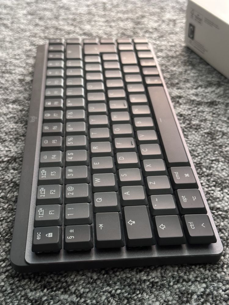 Klawiatura mechaniczna logitech for mac mx mechanical apple komplet