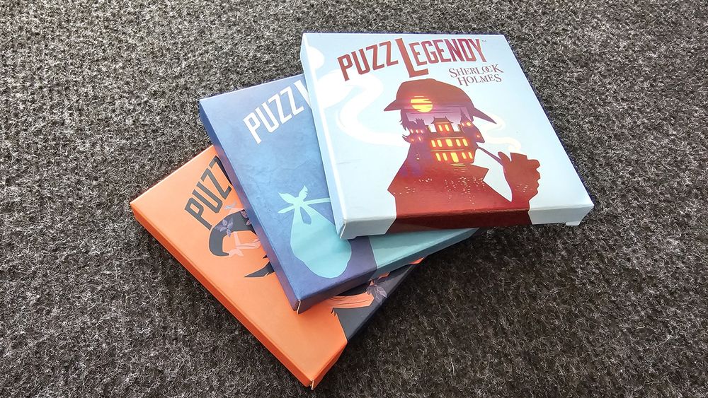 Gra Puzzlegendy Merlin, Robinson, Sherlock Holmes