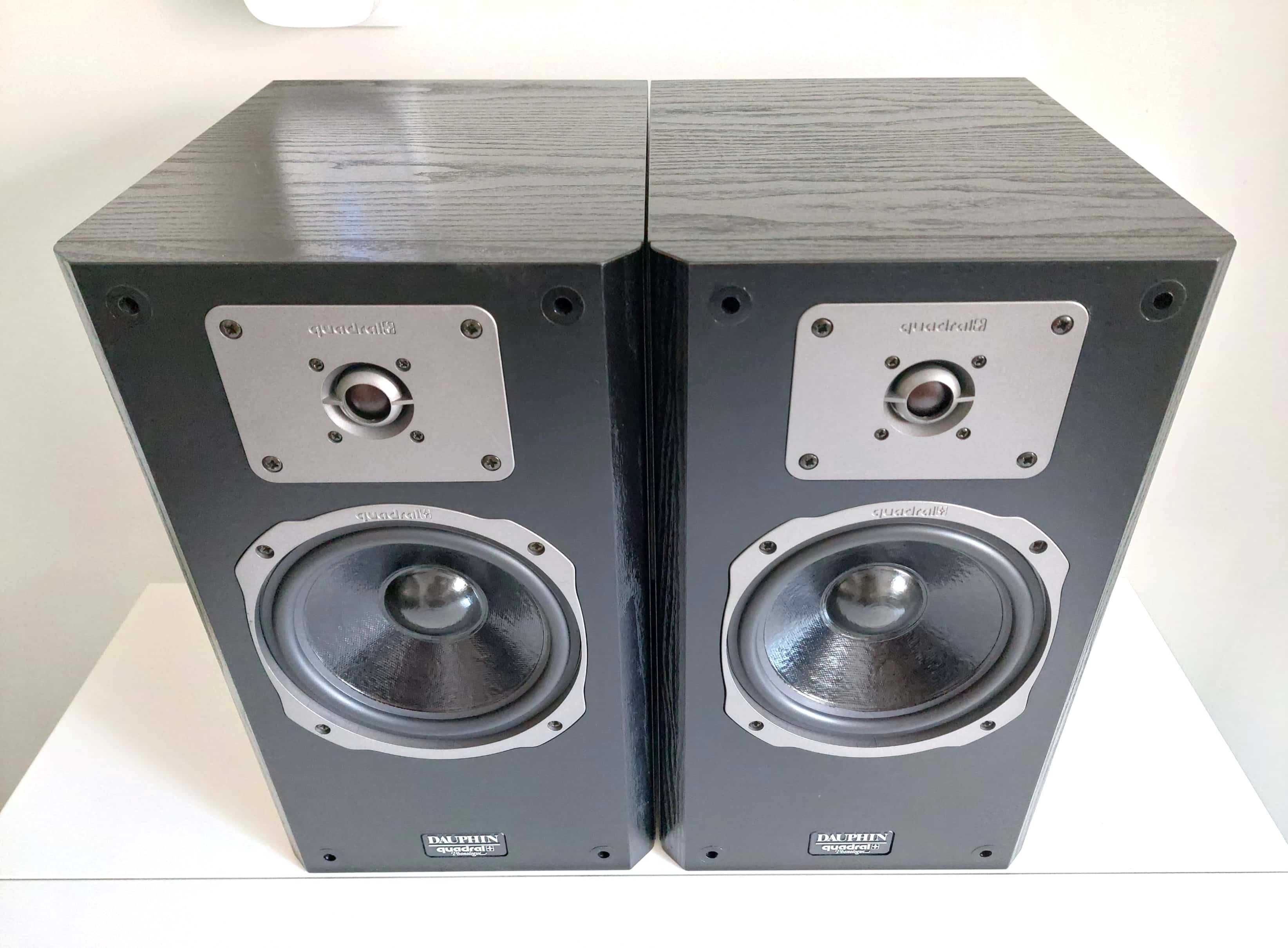 Colunas/monitores do fabricante germânico QUADRAL (100w)