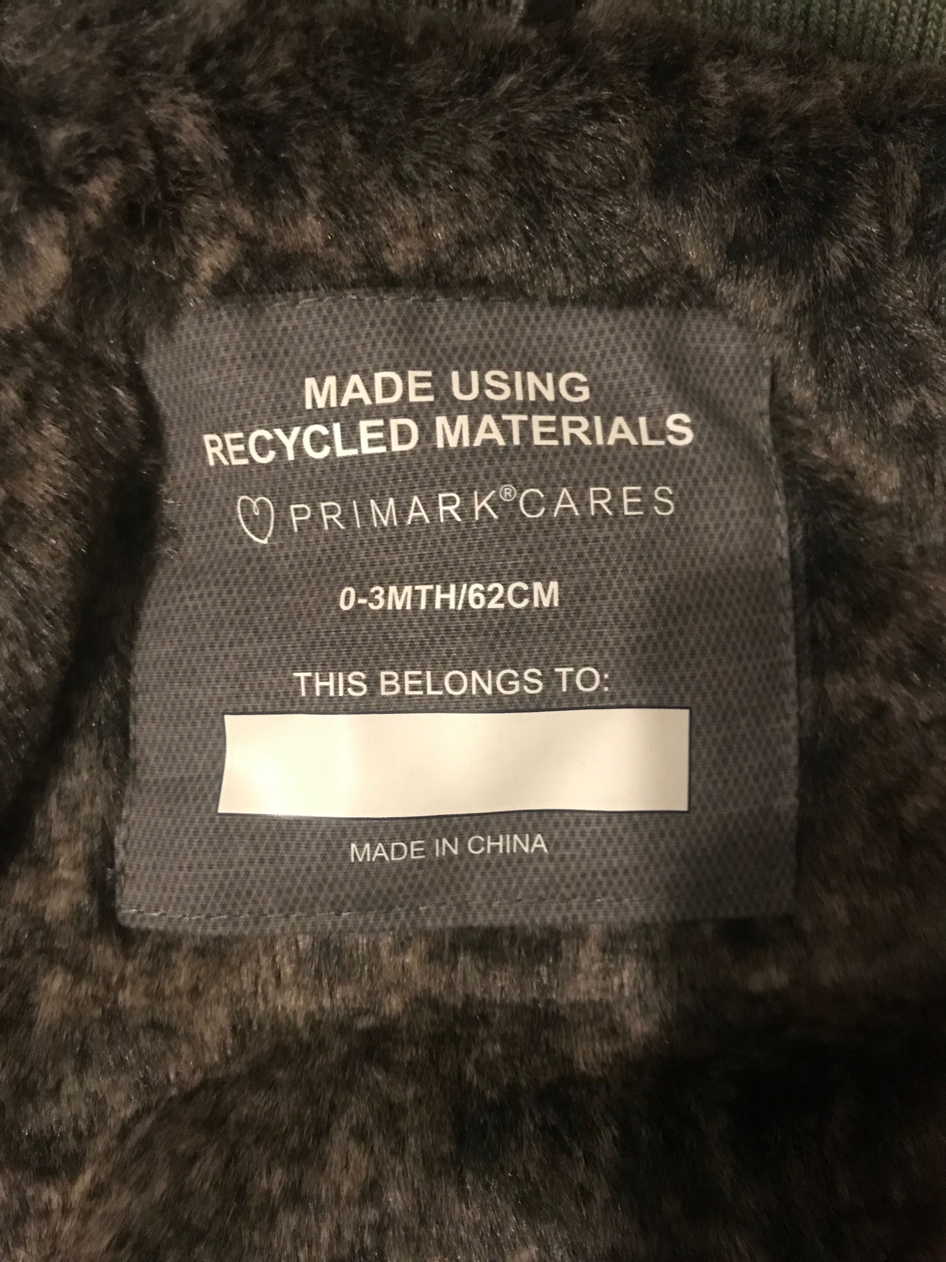 Куртка Primark на хлопчика 62 см