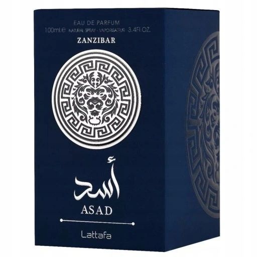 Lattafa Asad Zanzibar Woda perfumowana EDP Męskie Trwały Zapach 100 ml
