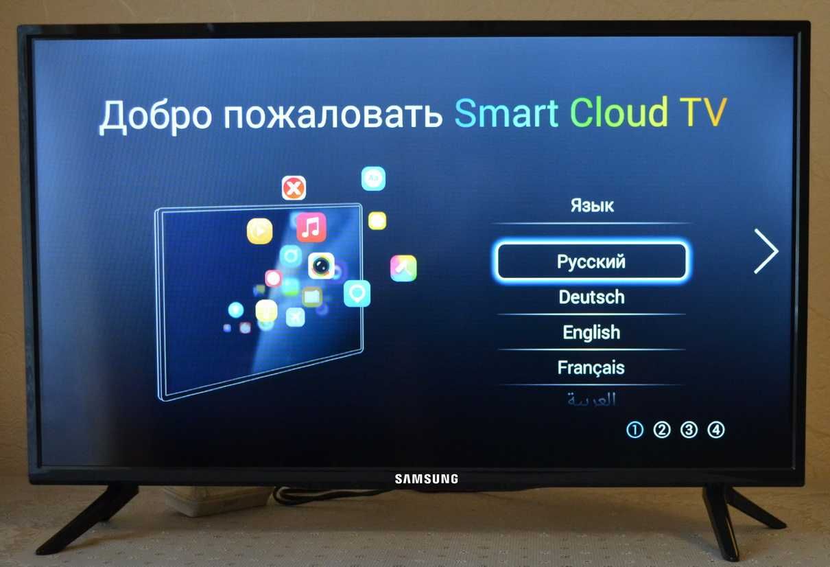 Скидка! 4K Телевизор Самсунг IPS 45” SMART TV + T2 (+Подарок) Samsung