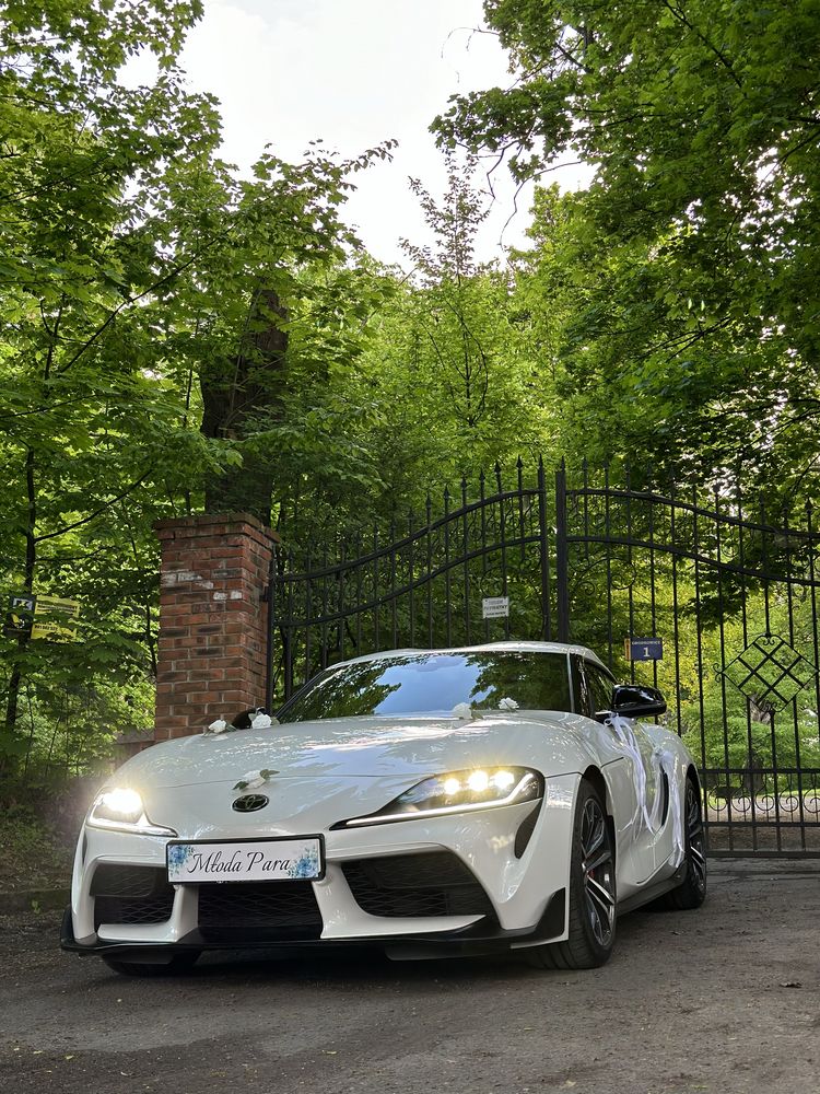 Toyota Supra Wypożyczalnia samochodów Wynajem do Ślubu