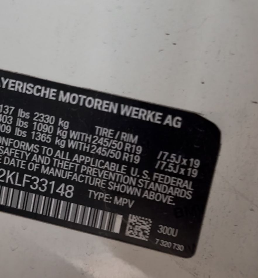 BMW X3 G01 2018 B46 по запчастинах Розбір колір 300