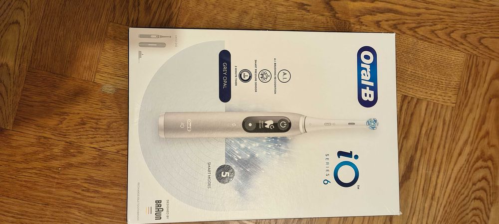 Sprzedam Nową (na gwarancji), szczoteczkę Oral-B iO Series 6 Grey Opal