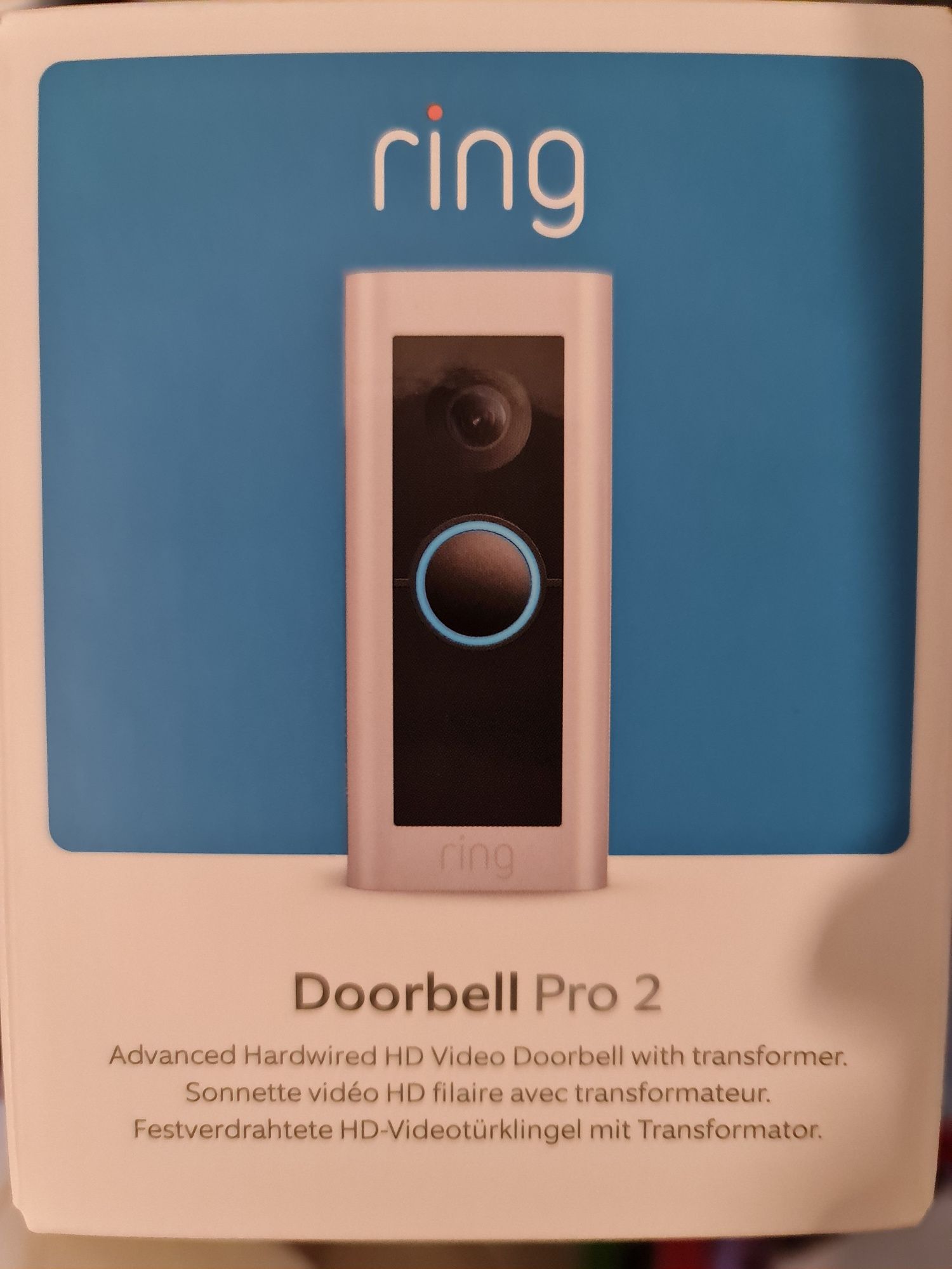 Dzwonek Ring doorbell pro 2 + ring chime pro