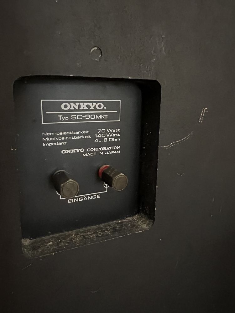 Акустичні Колонки Onkyo SC-90 mk2 / Японія / 22кг.шт / НЧ 31см