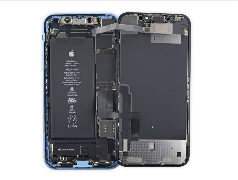 Оригінальні запчастини Apple iPhone ХR , розбір, ремонт