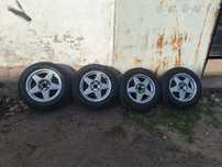 Продам титани с резиной на 15 4/100