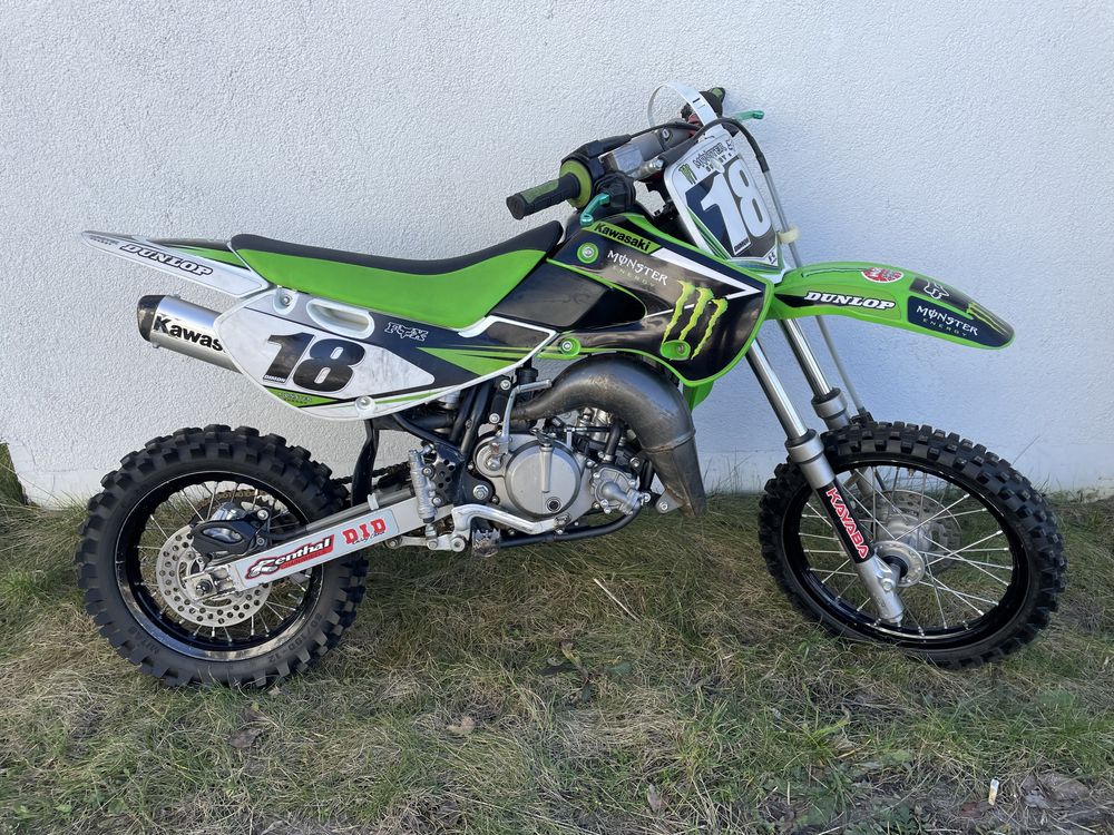 Kawasaki KX 65 2009 cross dla dziecka 7-9 lat idealny ktm mrf yz sx rm