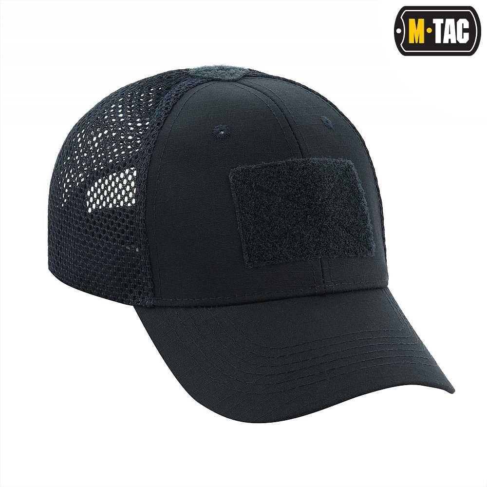 M-Tac czapka z daszkiem siatka na rzep Flex Rip-Stop Dark Navy Blue SM