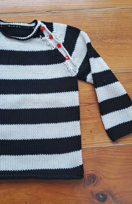 Camisola lã riscas 5 anos