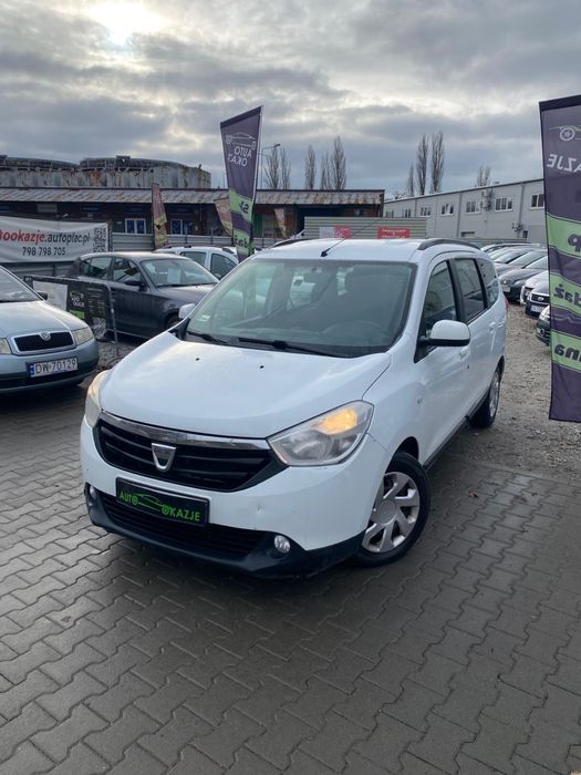 Dacia Lodgy 1.6b/ 82KM//LPG//  7 osobowy// klima// ważne OC// 2013r