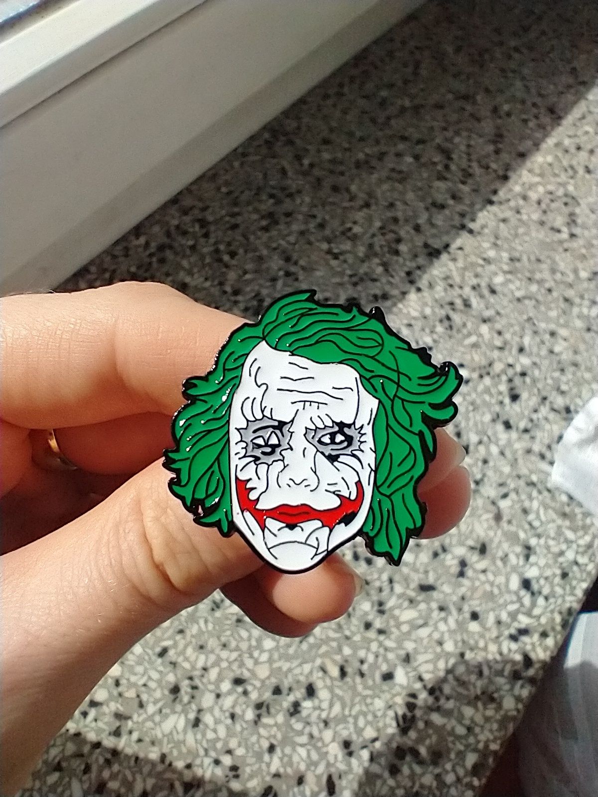 Pins pin przypinka wpinka broszka Joker Batman