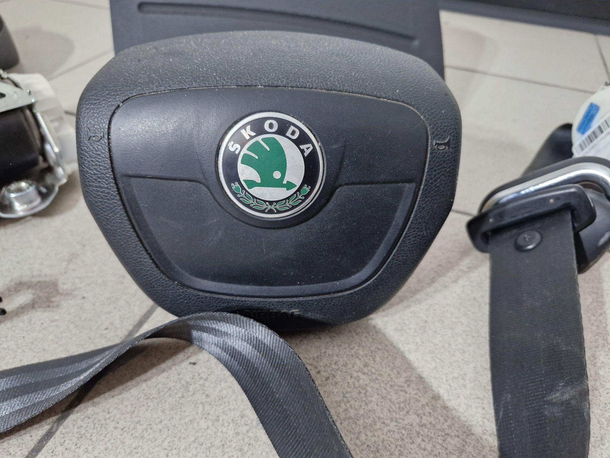 Poduszka pasy skoda Fabia 2, Roomster