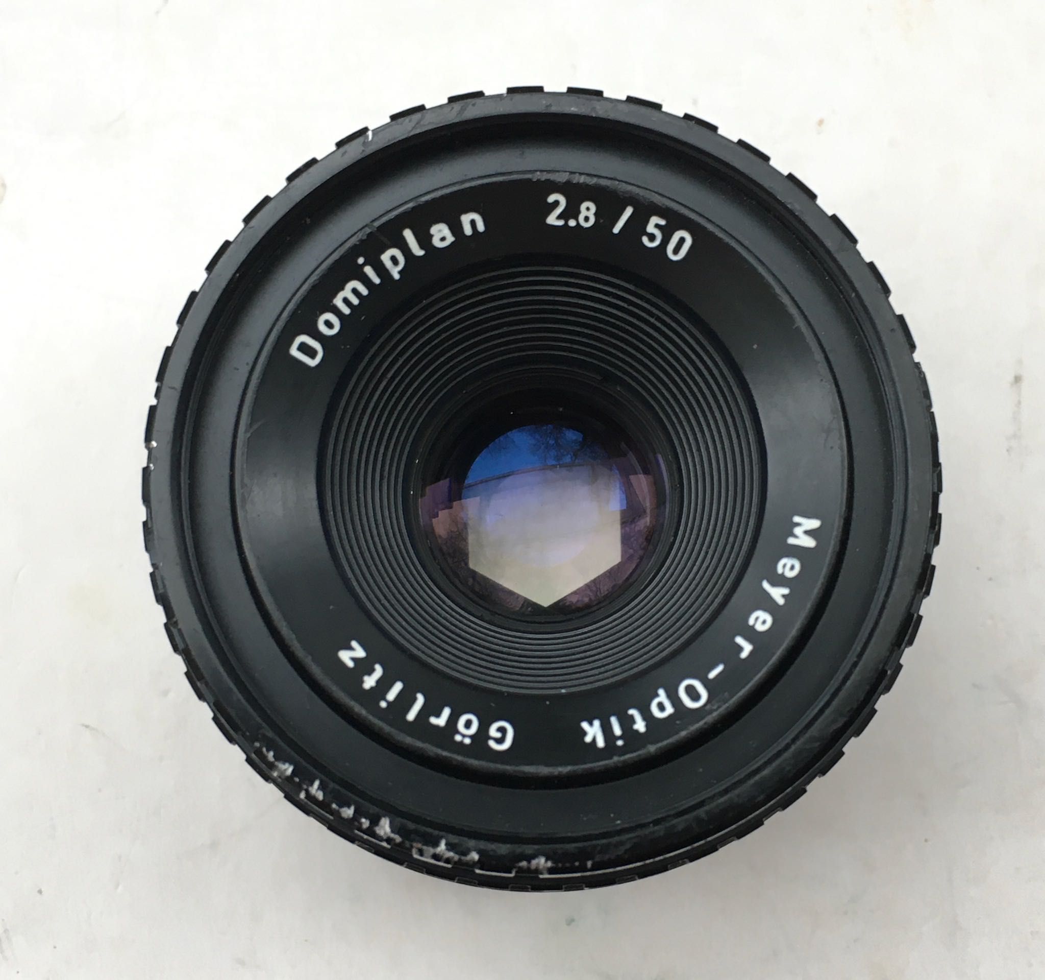 Об'єктив Meyer-Optik Görlitz Domiplan 50mm f2,8  M42