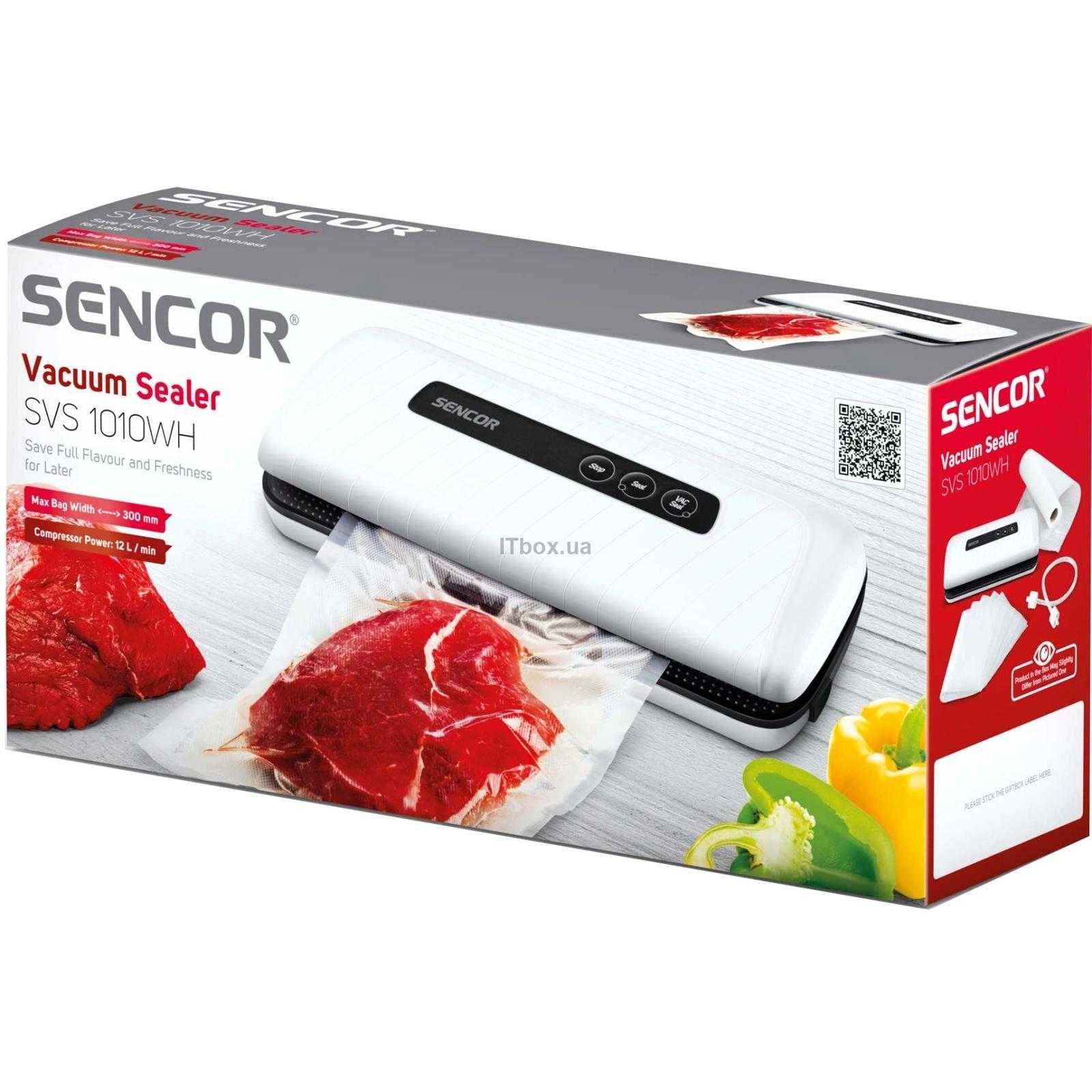 Вакуумний пакувальник Sencor SVS 1010 WH (новий)