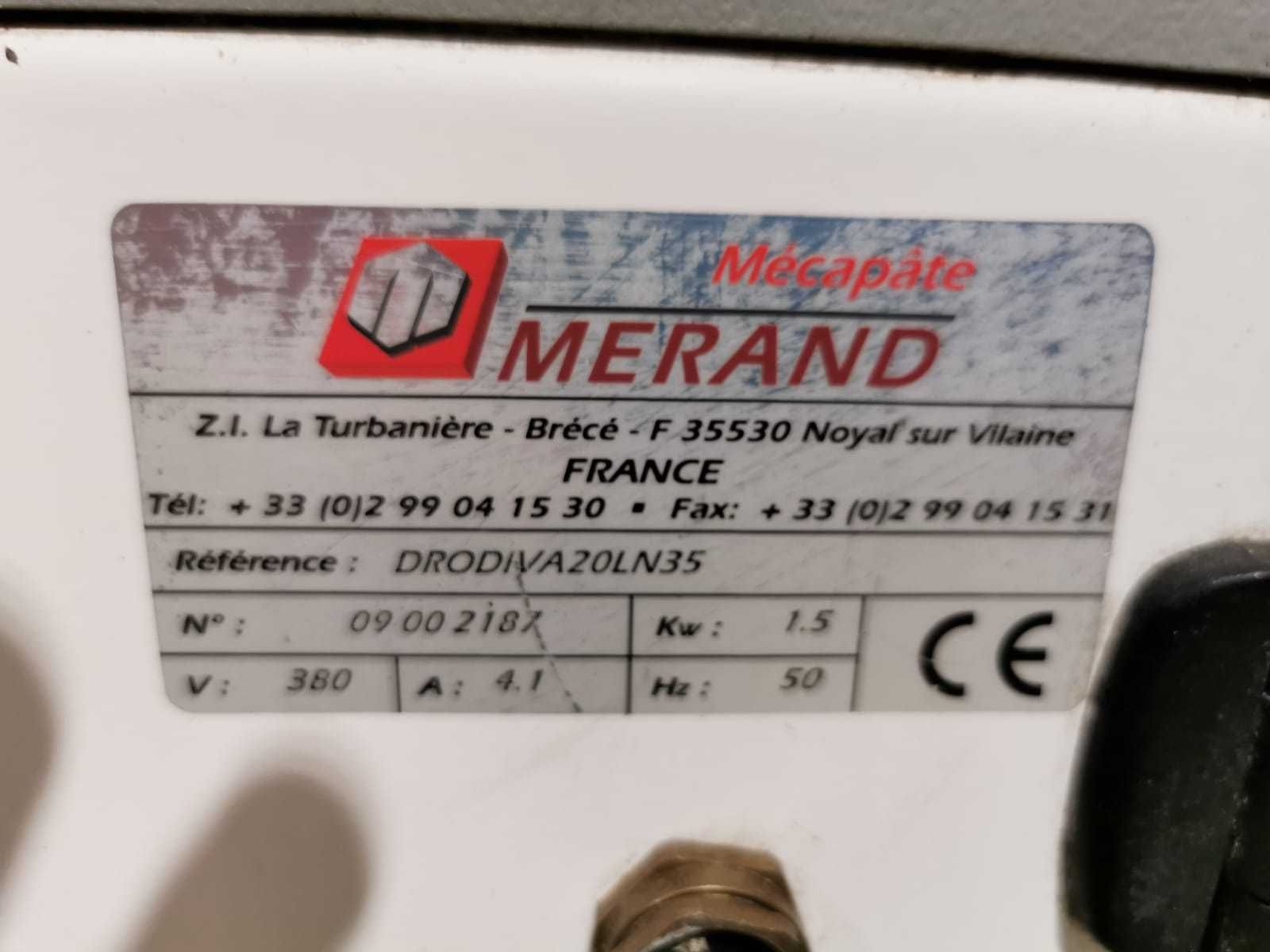 Dzielarka hydrauliczna firmy MERAND