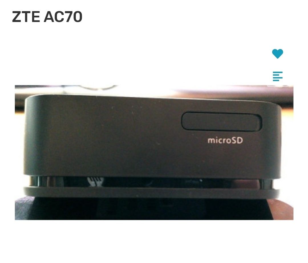 WiFi Pod ZTE AC70