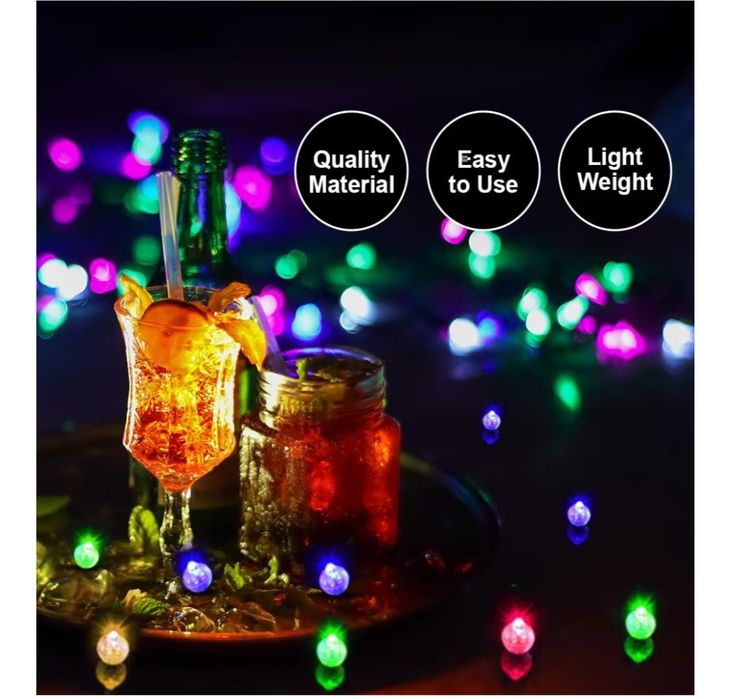 100 mini lampek LED - nowe