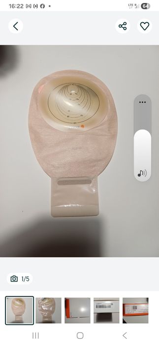 Worki stomijne DANSAC Worek stomijny 1 szt