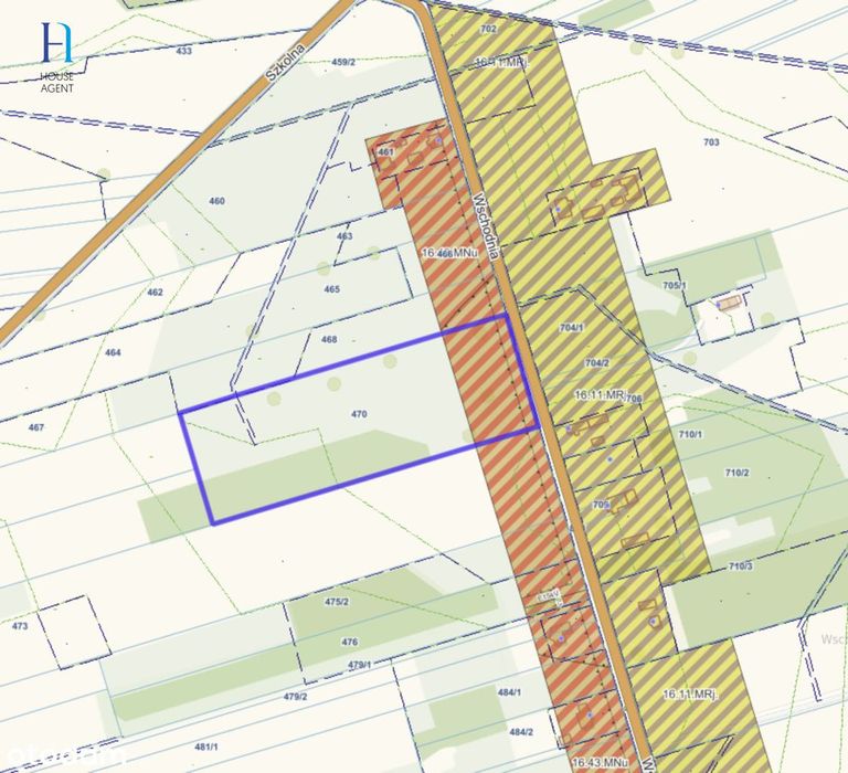 Atrakcyjna działka pod dom – Nieborów