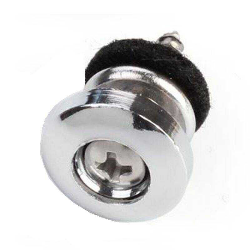 Zaczep do paska gitary srebrny Kera Audio AS-022-S para