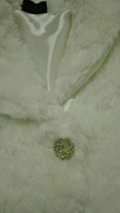 Bolerko futerko kamizelka F&F 3 lata roz. 98