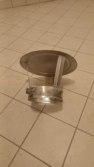 daszek rury gazowej kwasoodporny 130