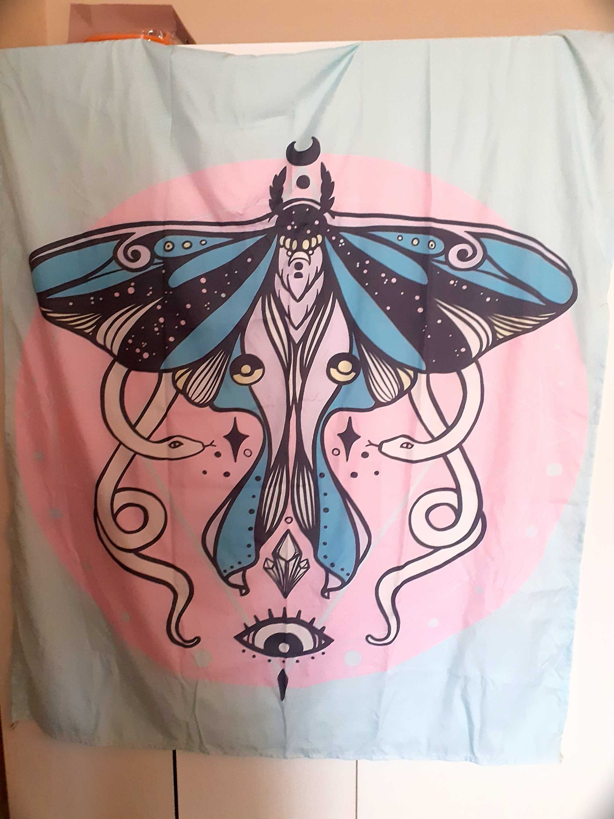 Gobelin tapestry moth pastel