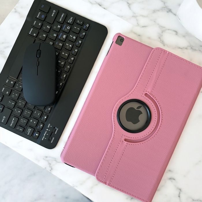 Чохол для iPad + клавіатура з підсвіткою + мишка